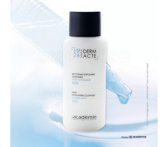 NETTOYANT EXFOLIANT QUOTIDIEN 15 % ACADÉMIE - Flacon 250ml