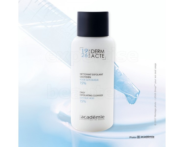 NETTOYANT EXFOLIANT QUOTIDIEN 15 % ACADÉMIE - Flacon 250ml