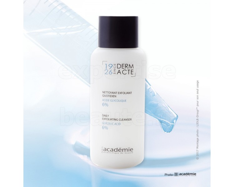 NETTOYANT EXFOLIANT QUOTIDIEN 6 % ACADÉMIE - Flacon 250ml