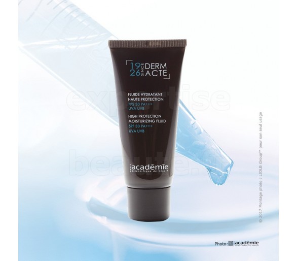 FLUIDE HYDRATANT HAUTE PROTECTION SPF30 ACADÉMIE - Tube 40ml