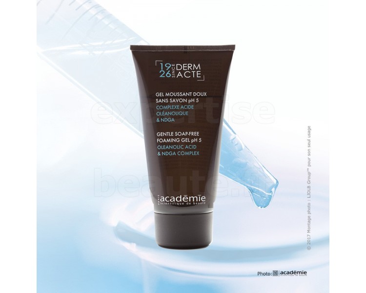 GEL MOUSSANT DOUX SANS SAVON Ph5 ACADÉMIE - Tube 150ml